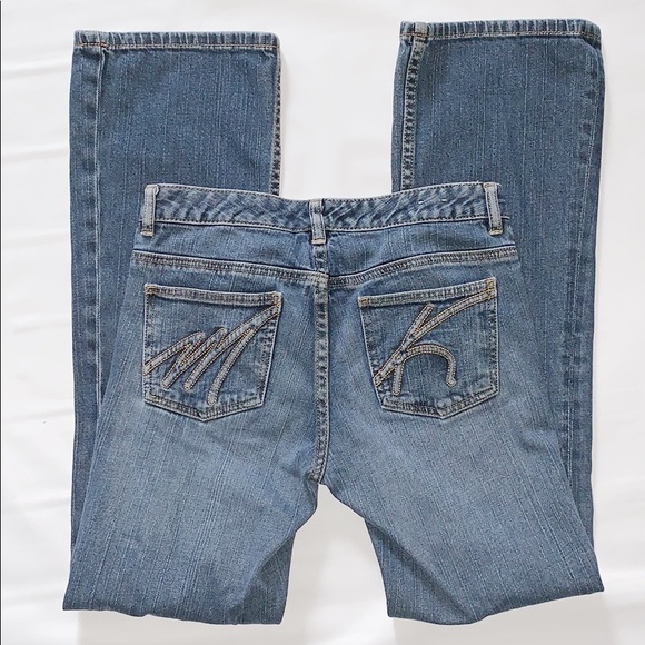 Michael Kors | Jeans Size 2 MK Embroidered - Picture 4 of 5